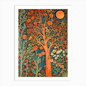 William Morris Tree Of Life 26 Art Print