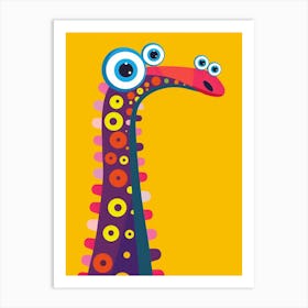 Giraffe 190 Art Print