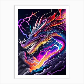 Firebreathingdragon Art Print