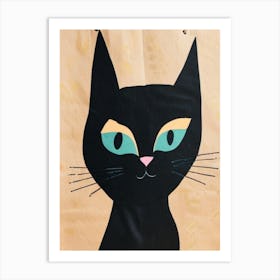 Black Cat 7 Art Print