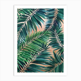 Palm Leaves 1 Art Print