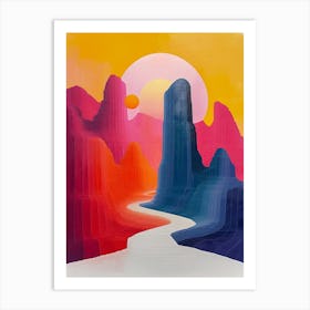 Abstract Landscape 2 Art Print