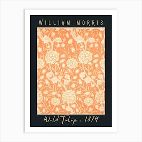 William Morris Wild Tulip Art Print