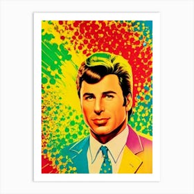 John Travolta Colourful Pop Movies Art Movies Art Print