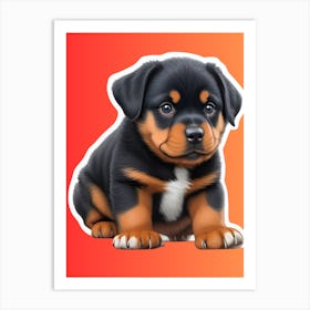 Puppy Art Print