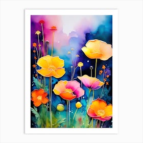 Poppies 9 Art Print