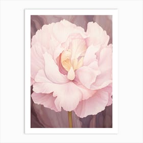 Floral Illustration Tulip 2 Art Print