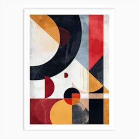 Abstract Geometric Minimalism 43 Art Print