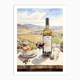 Napa Valley Wine 1 Art Print