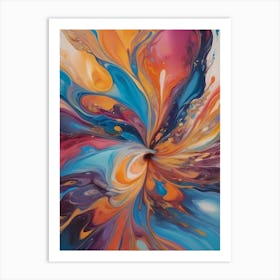 Abstract Painting 18 Art Print