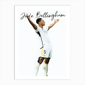 Jude Bellingham Football Art Print