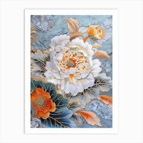 Chinese Floral Painting 11 Art Print