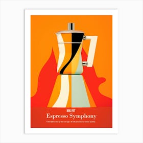 Espresso Symphony Art Print