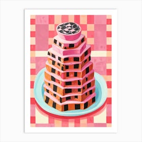 Cake tower Art Print