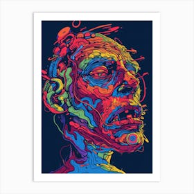 Psychedelic Art 3 Art Print