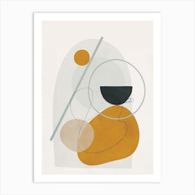 Abstract Shapes No 4 Art Print