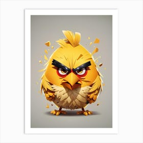 Angry Birds Bird Art Print