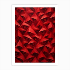 Tessellation Exploration Geometric Illustration 5 Art Print