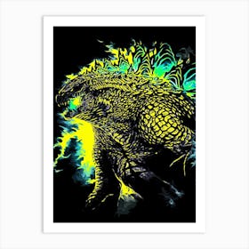 Godzilla 2 Art Print