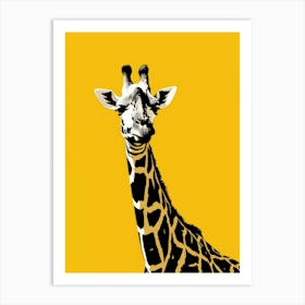 Giraffe 9 Art Print