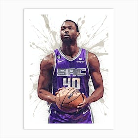 Harrison Barnes Sacramento Kings 1 Art Print