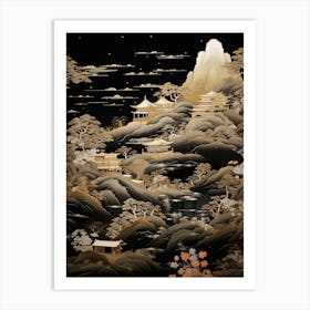 Japanese Landscape 24 Art Print