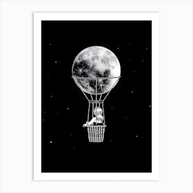 Hot Air Balloon Art Print