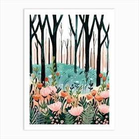 Forest 4 Art Print