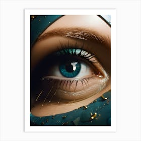 Eye Of The Nymph~ Escape Clause ~ Reimagined Art Print