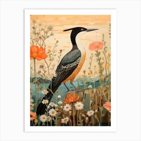 Cormorant 1 Detailed Bird Painting Art Print