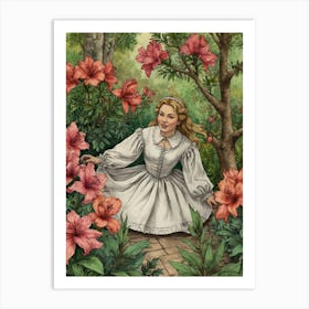 Alice In Wonderland 9 Art Print