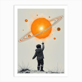 Saturn 1 Art Print