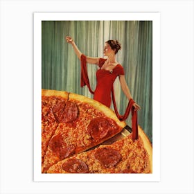 Pizza Party 2 Art Print