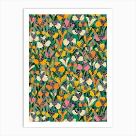 Pansy - Matcha Art Print