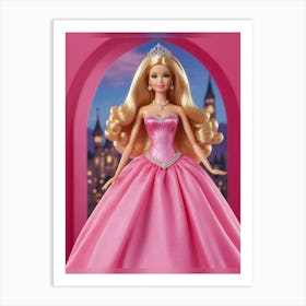 Barbie Princess Art Print