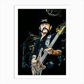 Lemmy Kilmister motorhead 1 Art Print