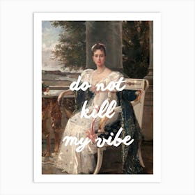 Do Not Kill My Wife 1 Art Print