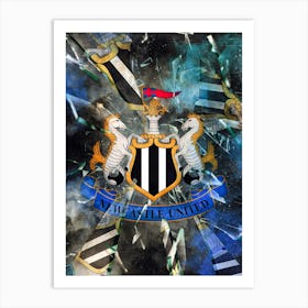 Newcastle United Art Print