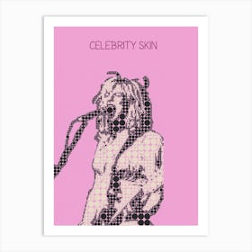 Celebrity Skin Courtney Love Art Print