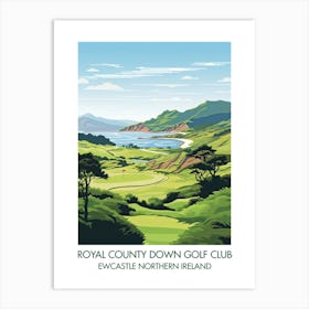 Royal County Down Golf Club   Newcastle Northern Ireland 4 Art Print