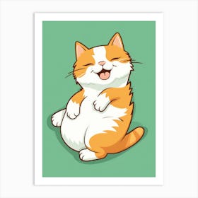 Cute Cat 1 Art Print