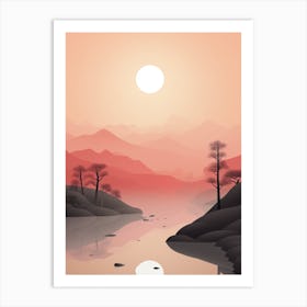 Minimalist Landscape 3 Art Print