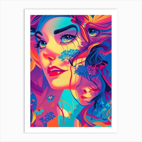 Psychedelic Art 44 Art Print