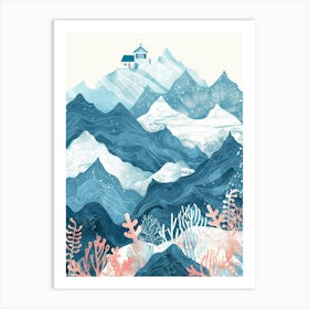 House In The Mountains 2 Art Print