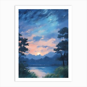 Night Sky Art Print