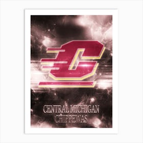 Central Michigan Chippewas Art Print