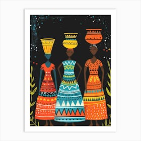 African Women 4 Art Print