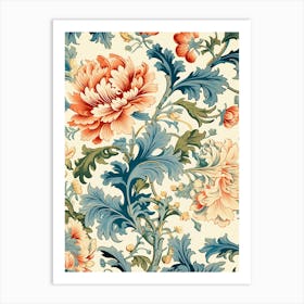 Floral Pattern 30 Art Print