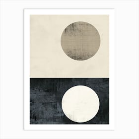 Resting Light Minimalist Style Art Print