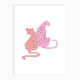 Cheetahs 1 Art Print